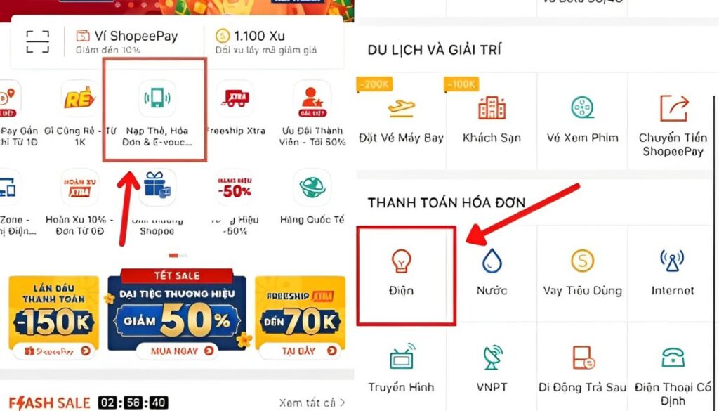 Lợi ích khi thanh toán tiền điện online trên Shopee