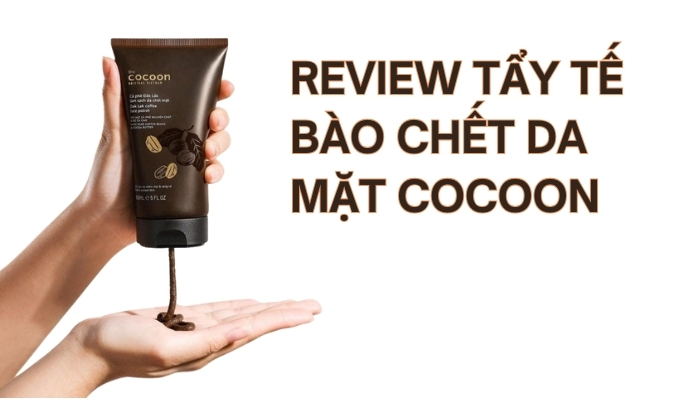 review tẩy tế bào chết da mặt cocoon