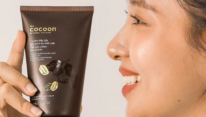 Công dụng của tẩy tế bào chết da mặt Cocoon