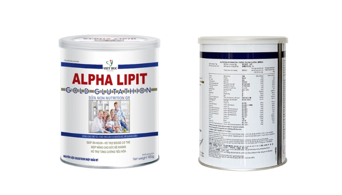 Alpha Lipid - Sữa non tốt cho người già