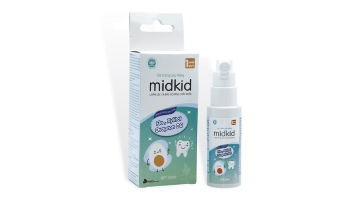 Xịt chống sâu răng Midkid