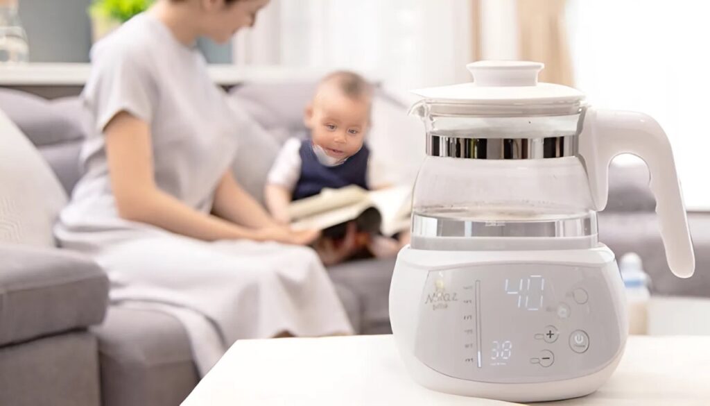 Bình đun nước pha sữa Moaz Bebe