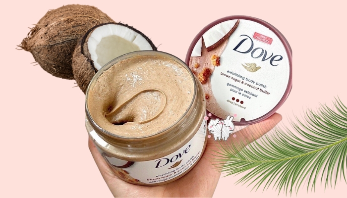 Tẩy tế bào chết Dove Polish Brown Sugar & Coconut Butter