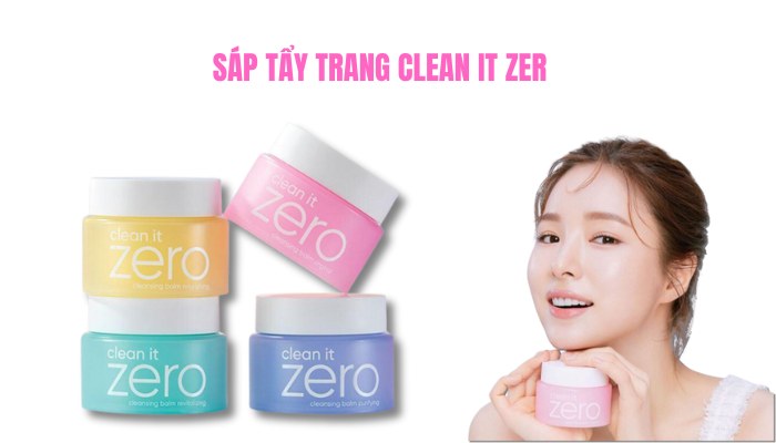 Clean It Zero chứa các thành phần dưỡng ẩm