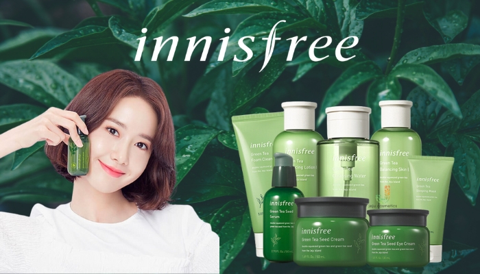 Các sản phẩm của Innisfree tập trung vào việc bảo vệ môi trường 