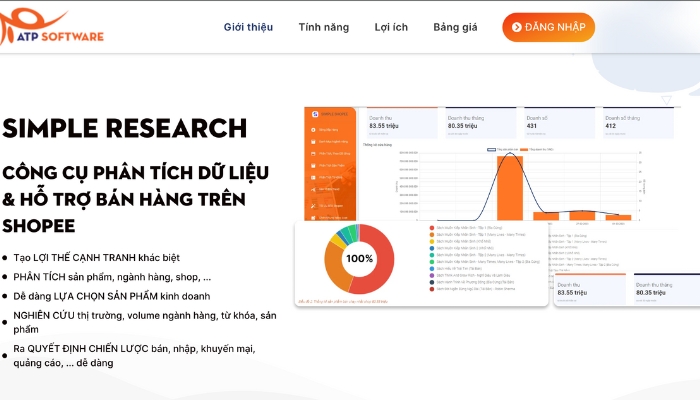 Simple Research cũng là một tool hỗ trợ rất hữu ích