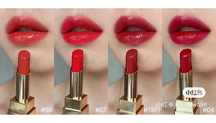 Bảng màu son YSL Rouge