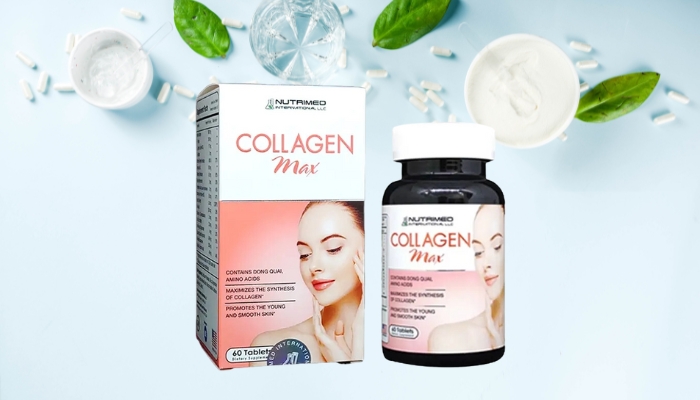 Viên uống Collagen Max rất tốt trong việc giữ độ ẩm cho làn da