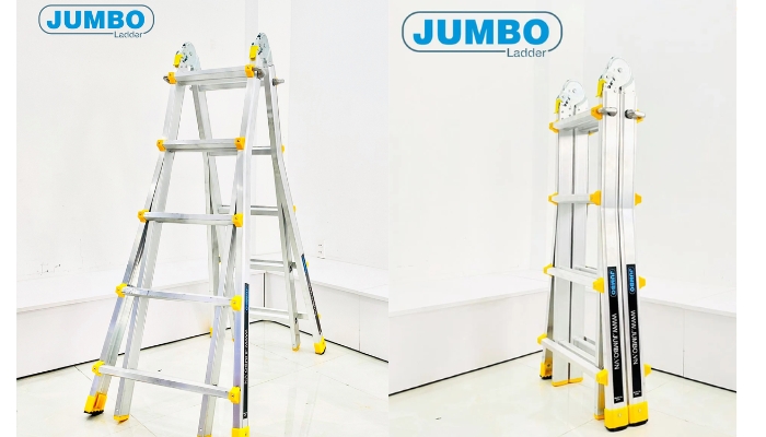 Thang nhôm chữ A Jumbo Ladder